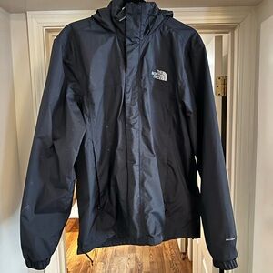 The North Face Men's Black Rain Jacket